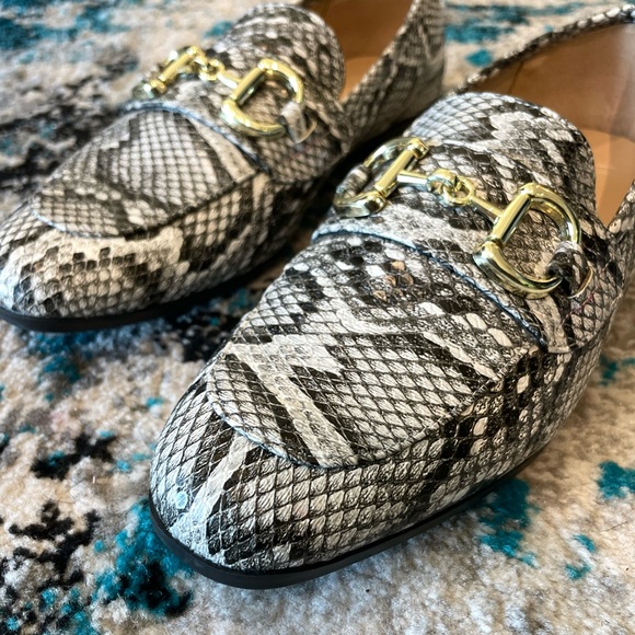 Black & White Slip On Loafer - Picture 1 of 14